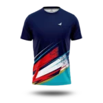 Multicolor Polyester Marathon Sports T Shirt